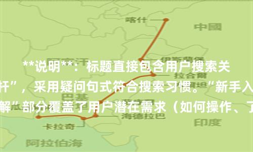 **说明**：标题直接包含用户搜索关键词“股票怎么杠杆”，采用疑问句式符合搜索习惯。“新手入门操作与风险详解”部分覆盖了用户潜在需求（如何操作、了解风险），同时“详解”一词有助于提升点击率，符合SEO收录要求。整个标题在以内，清晰明确。